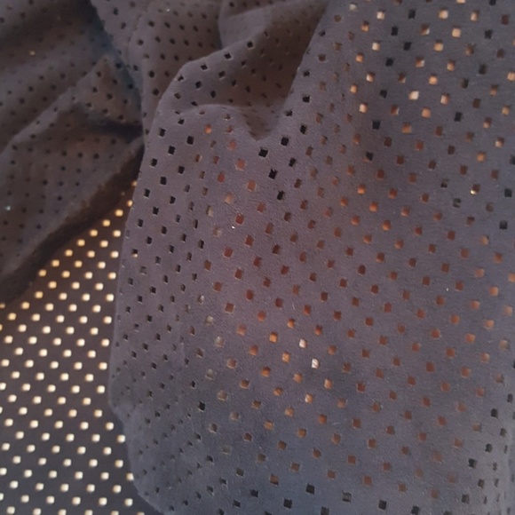 LAST CHANCE! CLOSET CLOSING! Genuine leather black t-shirt Fine Collection xs/s - Picture 5 of 6